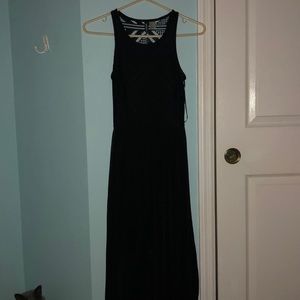 Long black dress